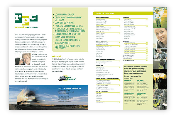 B2B catalog design, Massachusetts